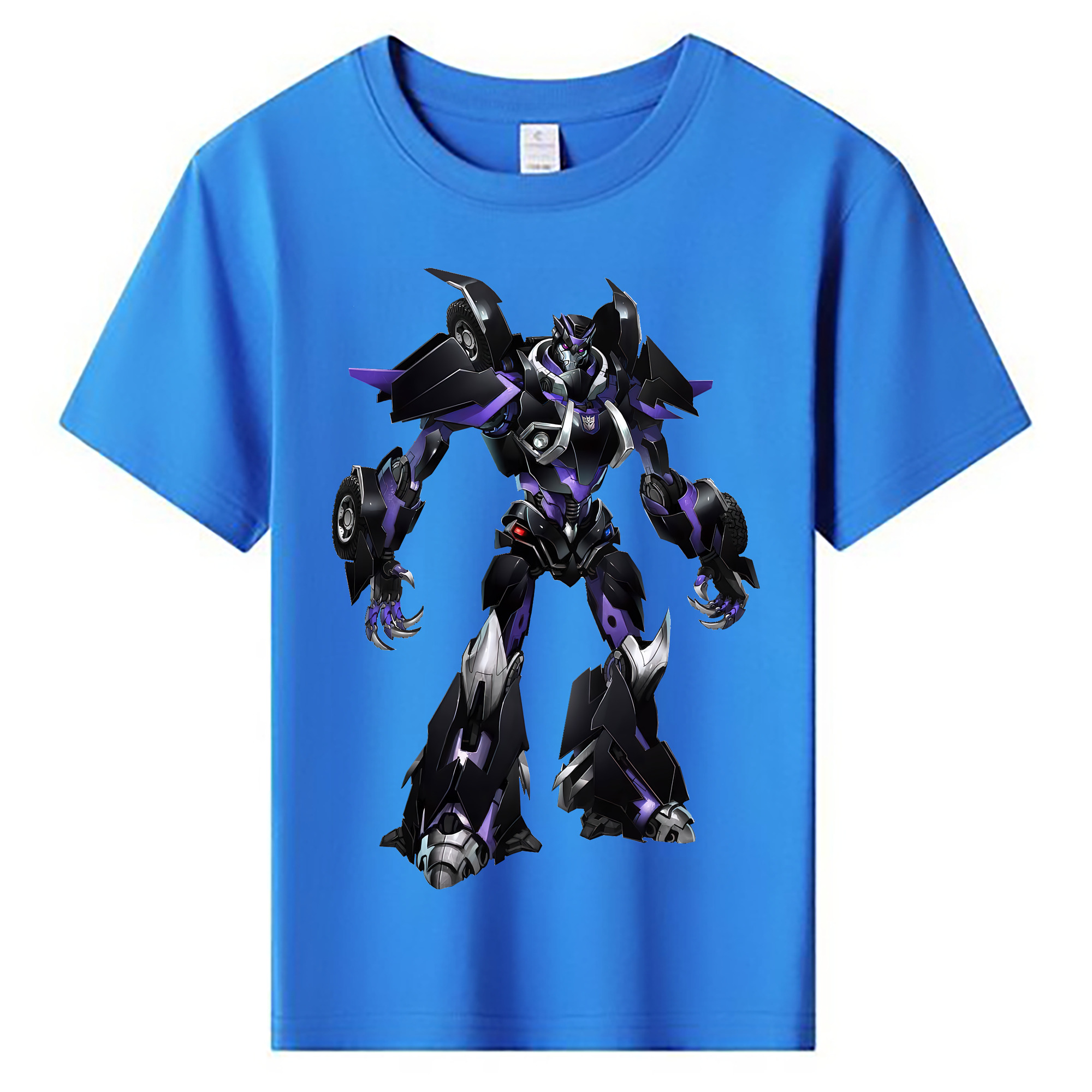 （画像用） Transformers トランスフォーマー 綿100％キッズTシャツ（フロントプリント）